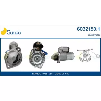 Démarreur SANDO 6032153.1