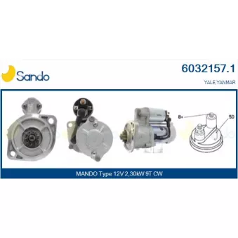 Démarreur SANDO 6032157.1