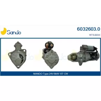 Démarreur SANDO 6032603.0