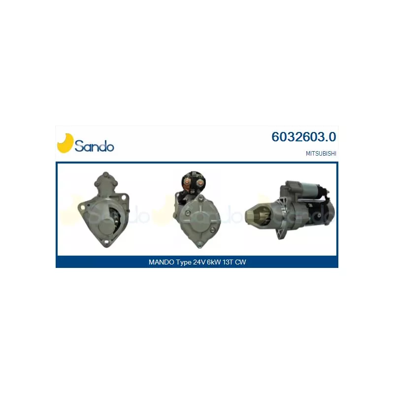 Démarreur SANDO 6032603.0