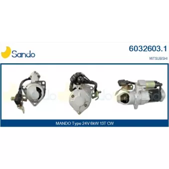 Démarreur SANDO 6032603.1