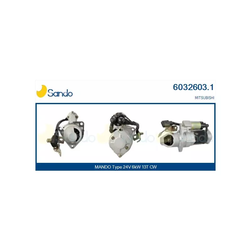 Démarreur SANDO 6032603.1