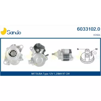 Démarreur SANDO 6033102.0