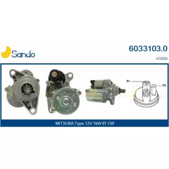 Démarreur SANDO 6033103.0