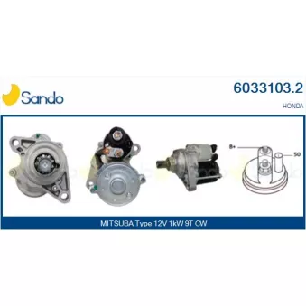 Démarreur SANDO 6033103.2