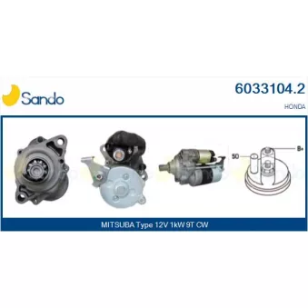 Démarreur SANDO 6033104.2