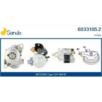 Démarreur SANDO 6033105.2