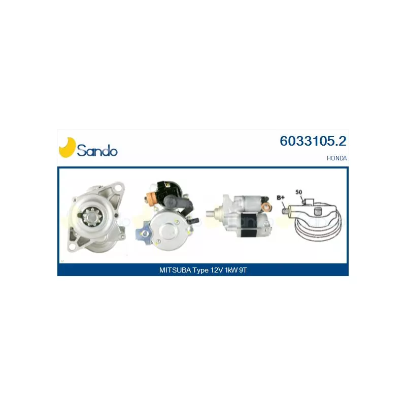 Démarreur SANDO 6033105.2