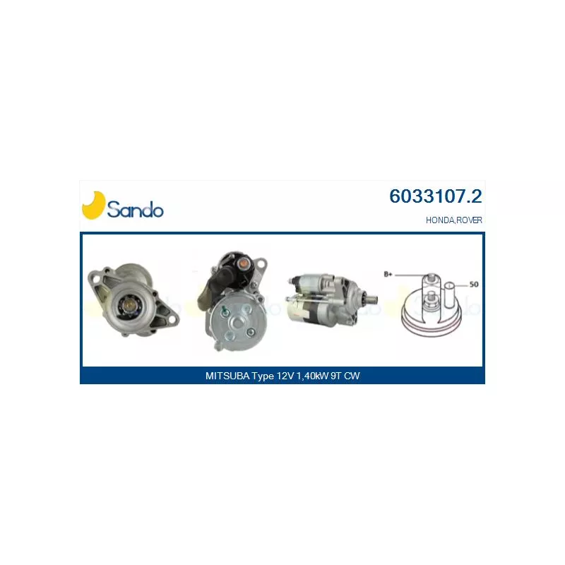 Démarreur SANDO 6033107.2