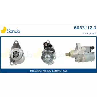 Démarreur SANDO 6033112.0