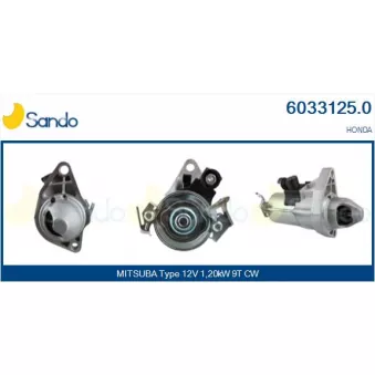 Démarreur SANDO 6033125.0