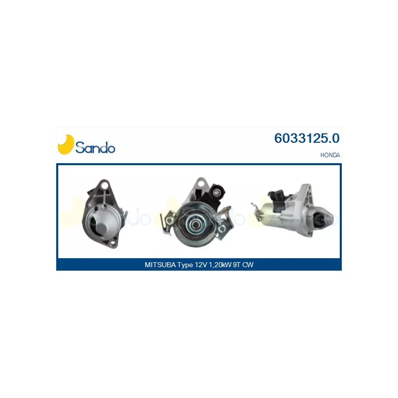 Démarreur SANDO 6033125.0