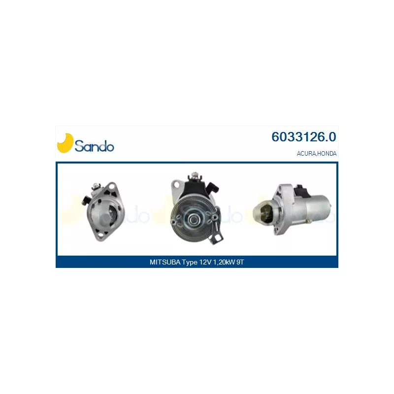 Démarreur SANDO 6033126.0