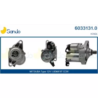 Démarreur SANDO 6033131.0