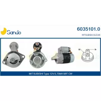 Démarreur SANDO 6035101.0