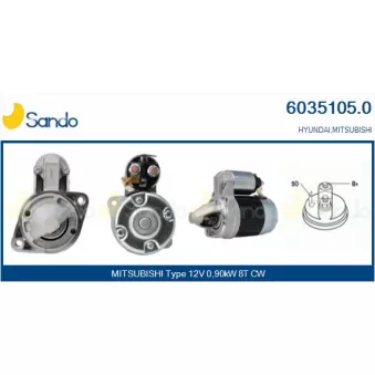 Démarreur SANDO 6035105.0