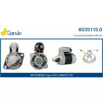 Démarreur SANDO 6035115.0