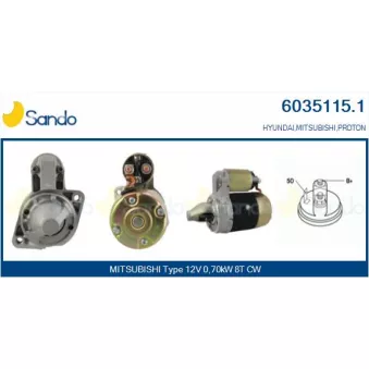 Démarreur SANDO 6035115.1