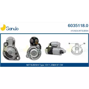 Démarreur SANDO 6035118.0