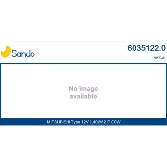 Démarreur SANDO 6035122.0
