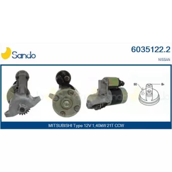 Démarreur SANDO 6035122.2