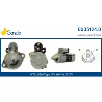 Démarreur SANDO 6035124.0
