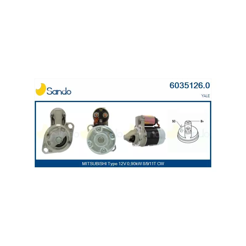 Démarreur SANDO 6035126.0