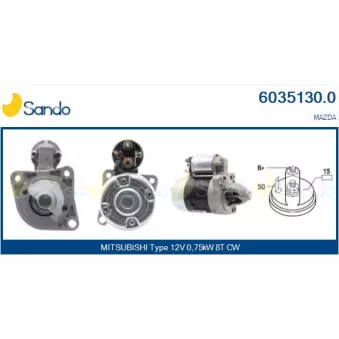 Démarreur SANDO 6035130.0