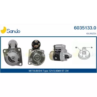Démarreur SANDO 6035133.0