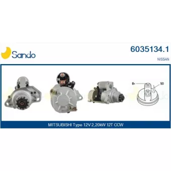 Démarreur SANDO 6035134.1