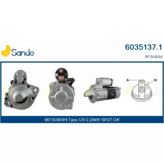 Démarreur SANDO 6035137.1
