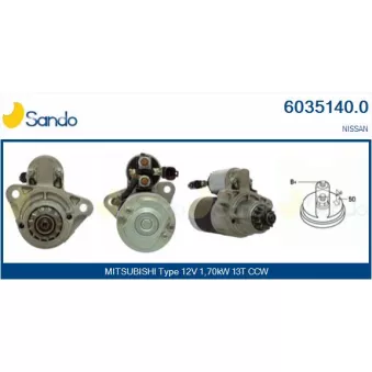 Démarreur SANDO 6035140.0