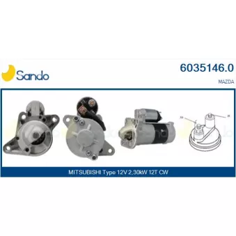Démarreur SANDO 6035146.0