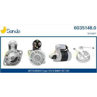 Démarreur SANDO 6035148.0