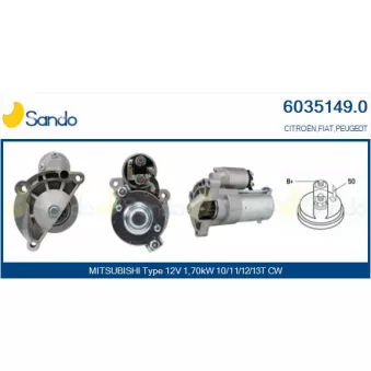 Démarreur SANDO 6035149.0
