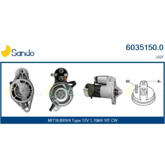 Démarreur SANDO 6035150.0