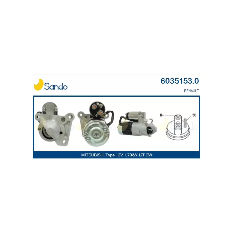 Démarreur SANDO 6035153.0