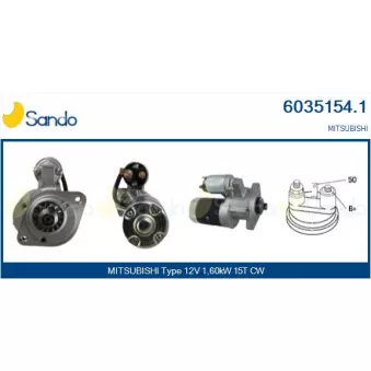 Démarreur SANDO 6035154.1