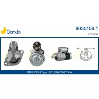Démarreur SANDO 6035156.1