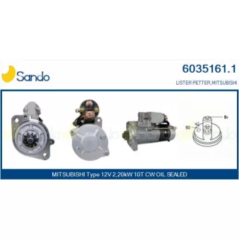 Démarreur SANDO 6035161.1