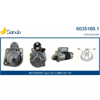 Démarreur SANDO 6035169.1