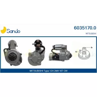 Démarreur SANDO 6035170.0