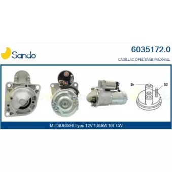 Démarreur SANDO 6035172.0
