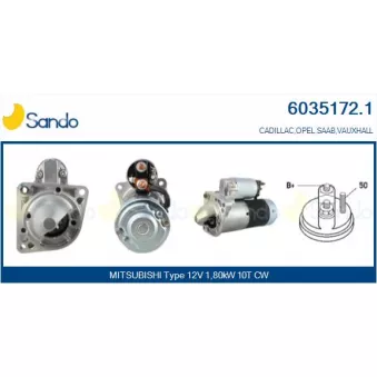 Démarreur SANDO 6035172.1