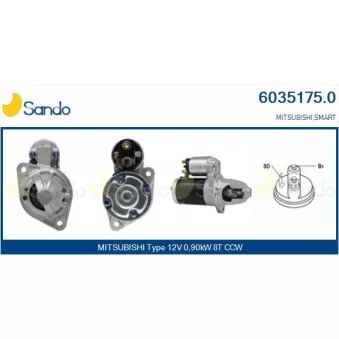 Démarreur SANDO 6035175.0