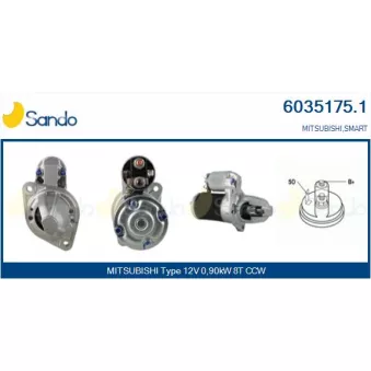 Démarreur SANDO 6035175.1