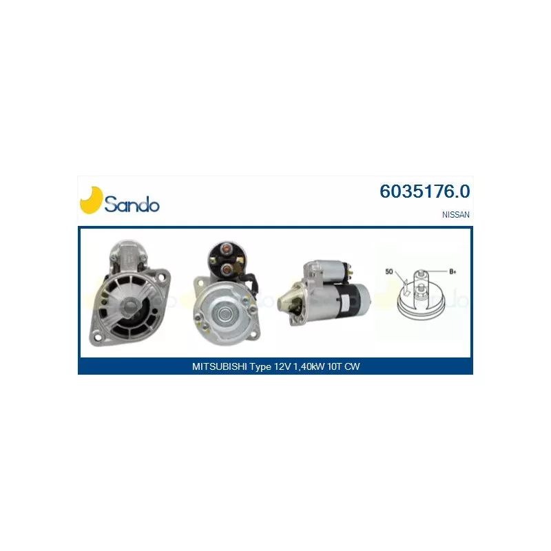 Démarreur SANDO 6035176.0