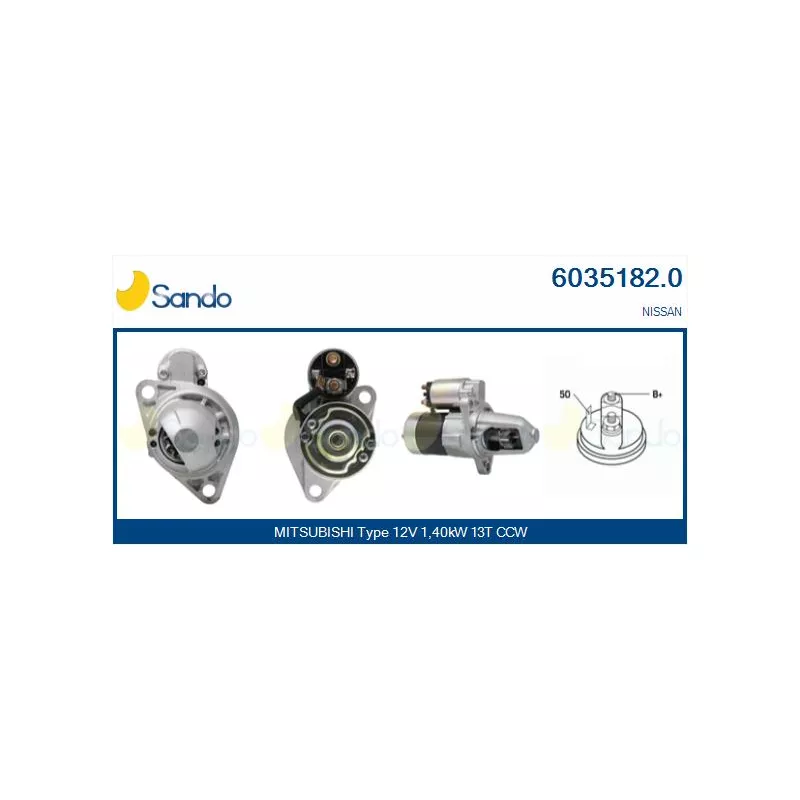 Démarreur SANDO 6035182.0