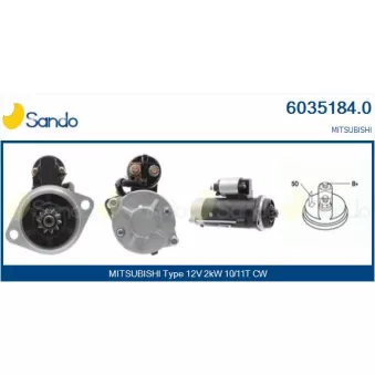 Démarreur SANDO 6035184.0