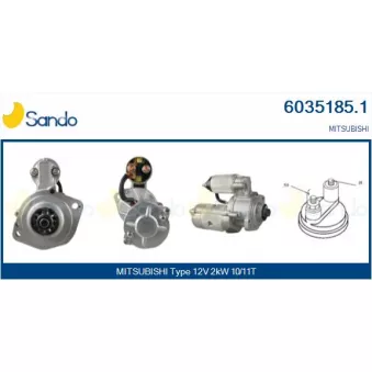 Démarreur SANDO 6035185.1